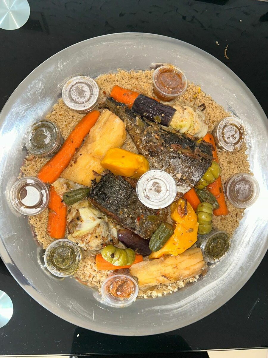 Plateau de tchep poisson