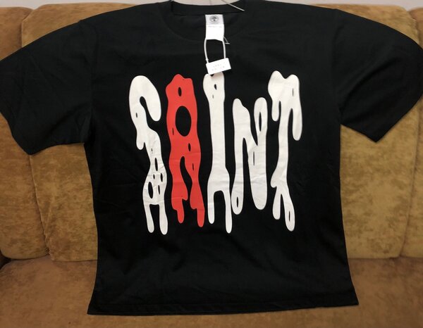 T-shirt Saint Question Noir