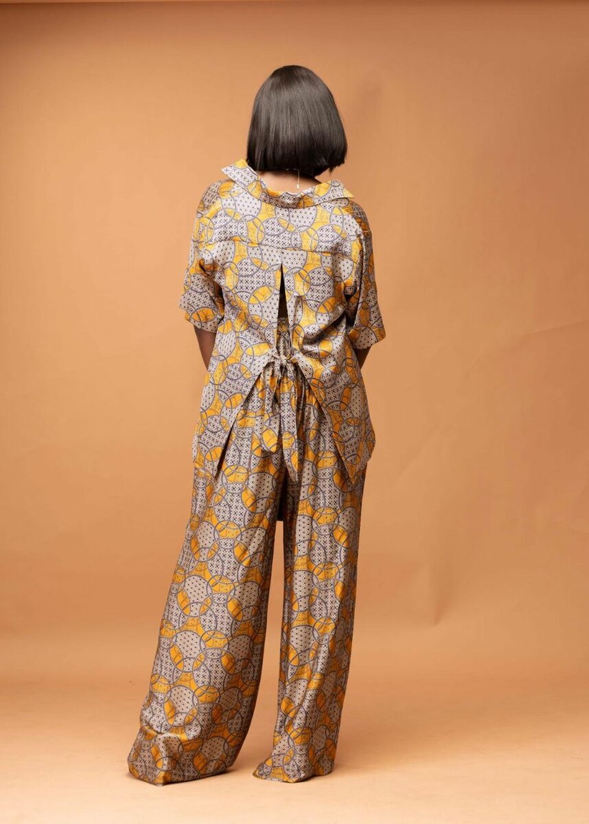 Ensemble pantalon imprimé