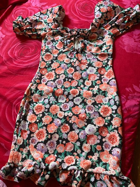 Robe à fleurs élégante