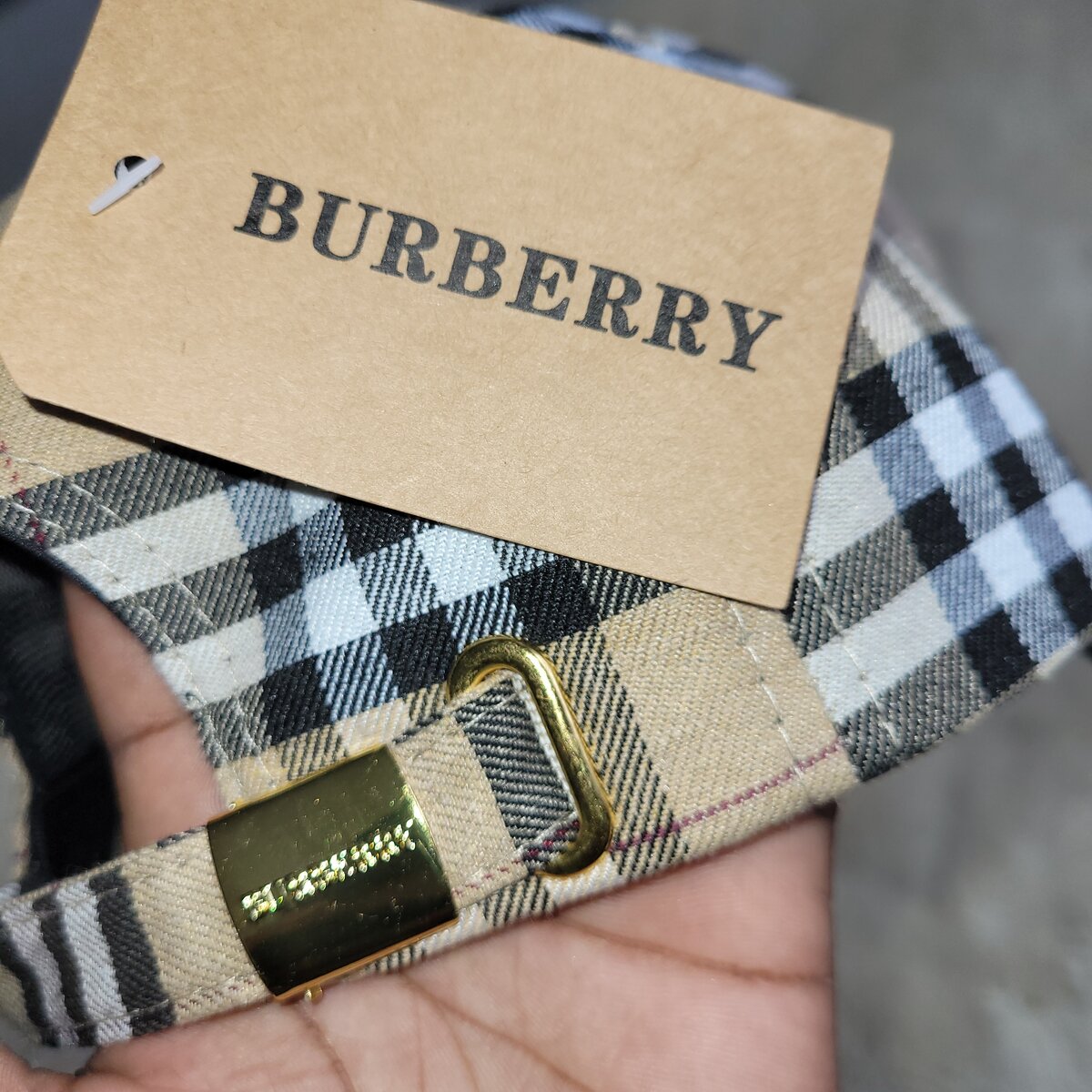 Burberry caps