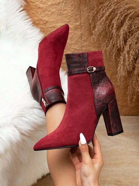 Bottines Femme Élégantes à Talons