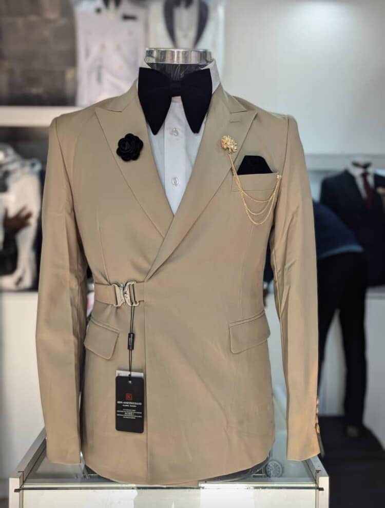 Men's beige jacket