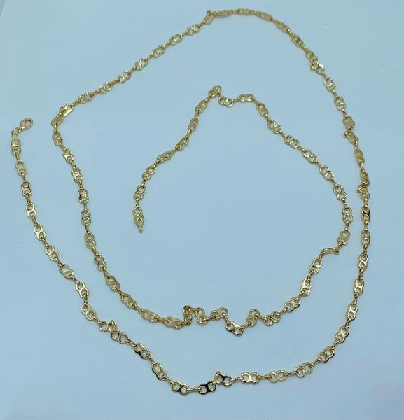 Chaîne à la hanche multicolore