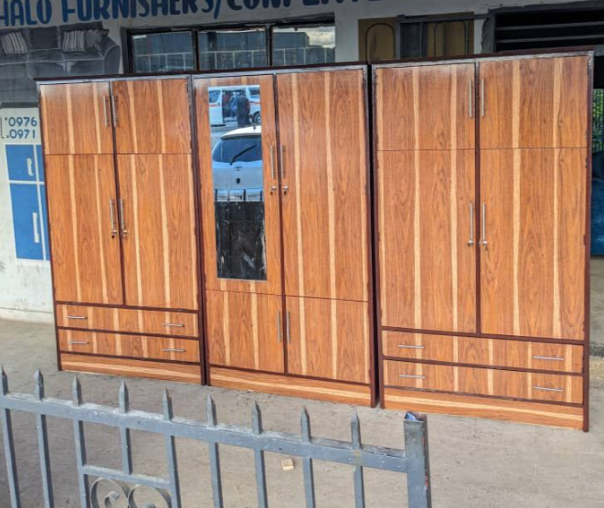 Three pieces wardrobe