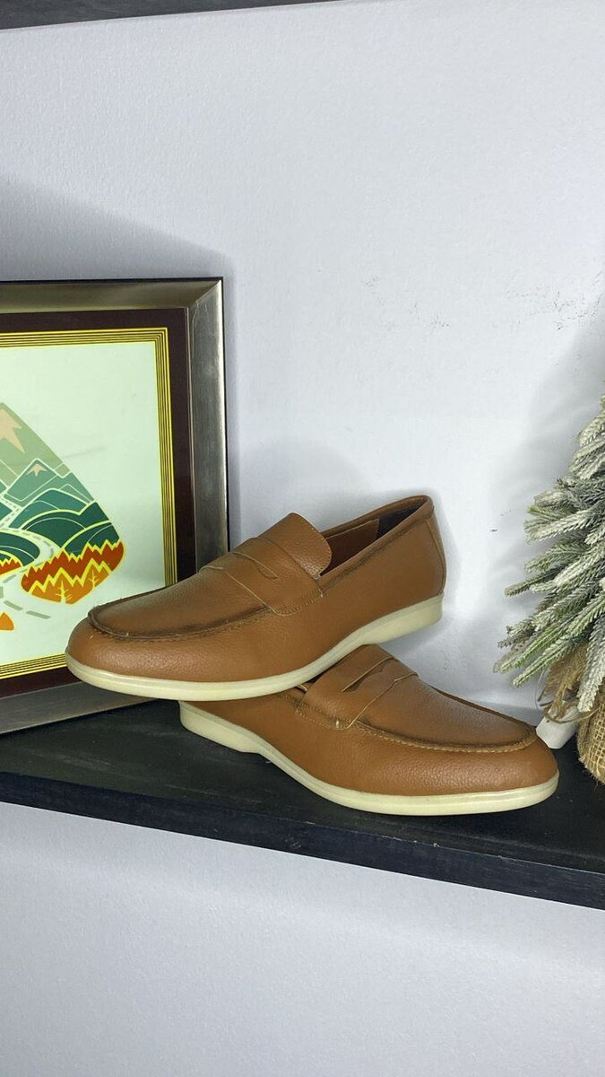 Mocassins en cuir élégants