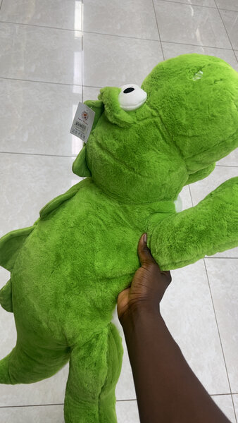 Peluche Crocodile Géant Vert