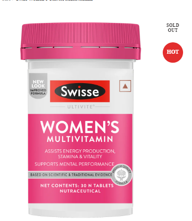 Swiss Women’s Ultivite Multivitamin