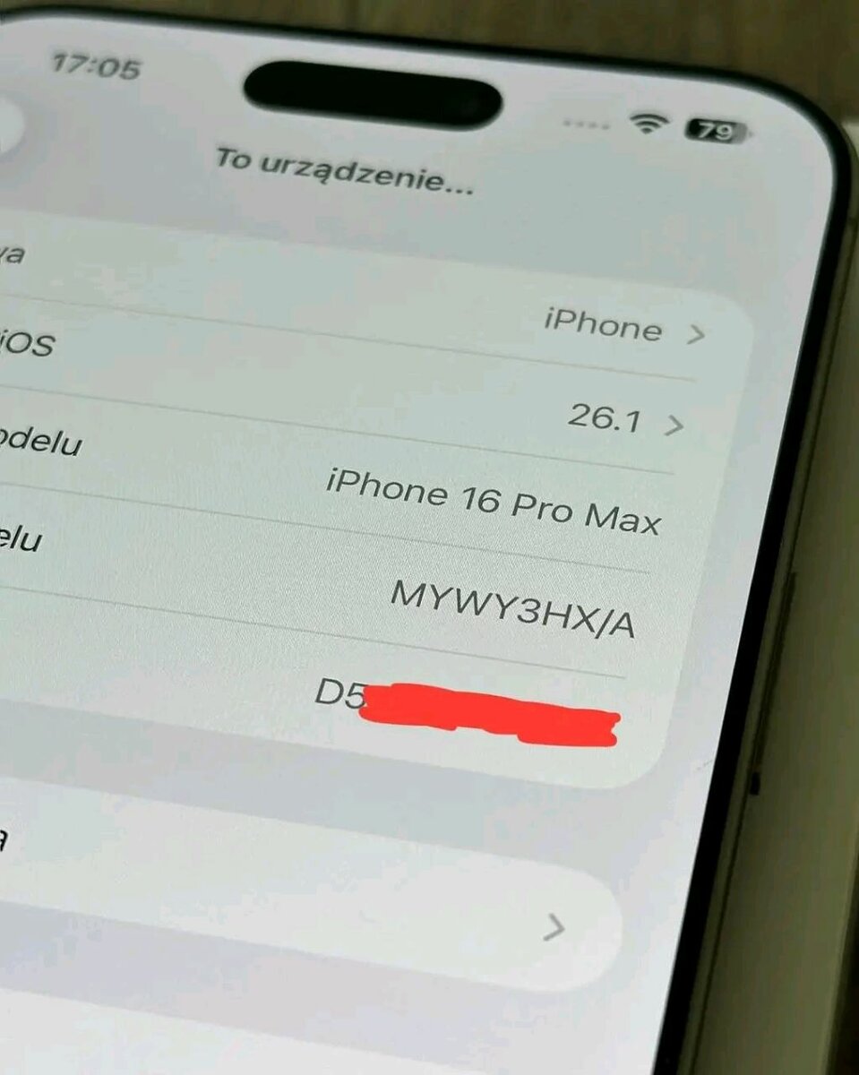 iPhone 16 Pro Max Gris