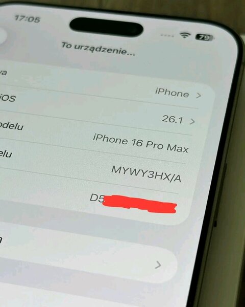 iPhone 16 Pro Max Gris