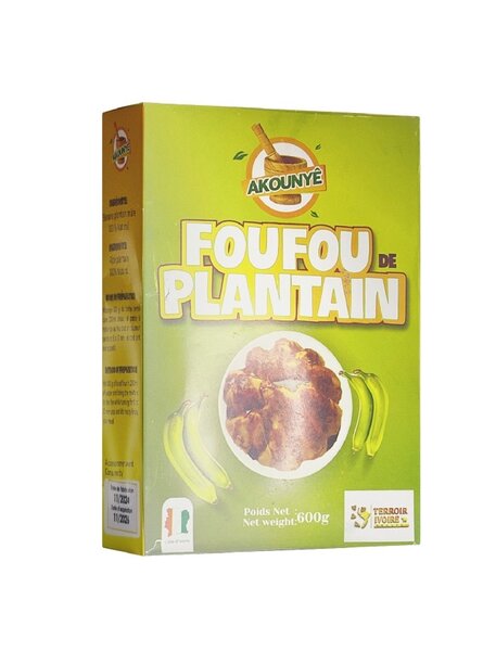 Poudre de foufou de plantain