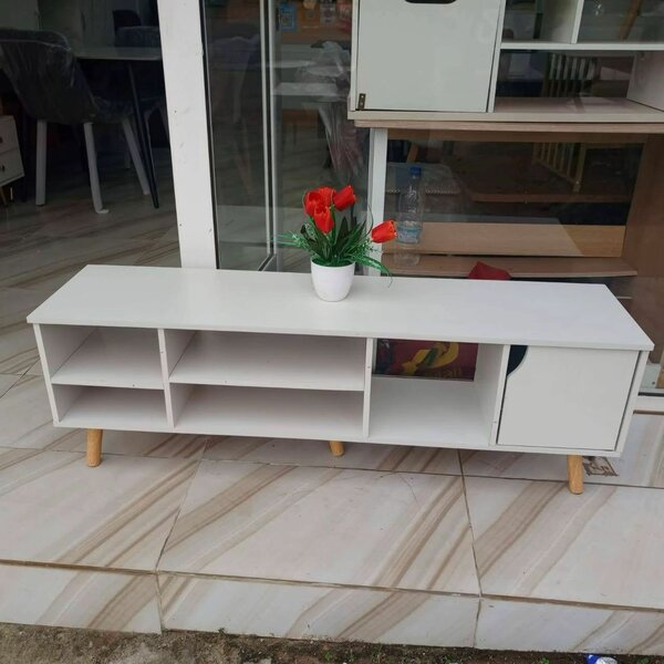 Meuble TV Scandinave Blanc