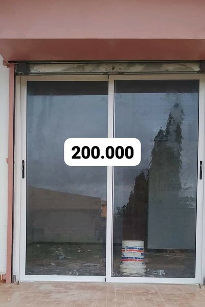 Garde-corps en verre moderne