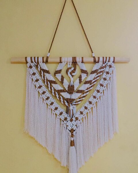 Macrame wall hanging