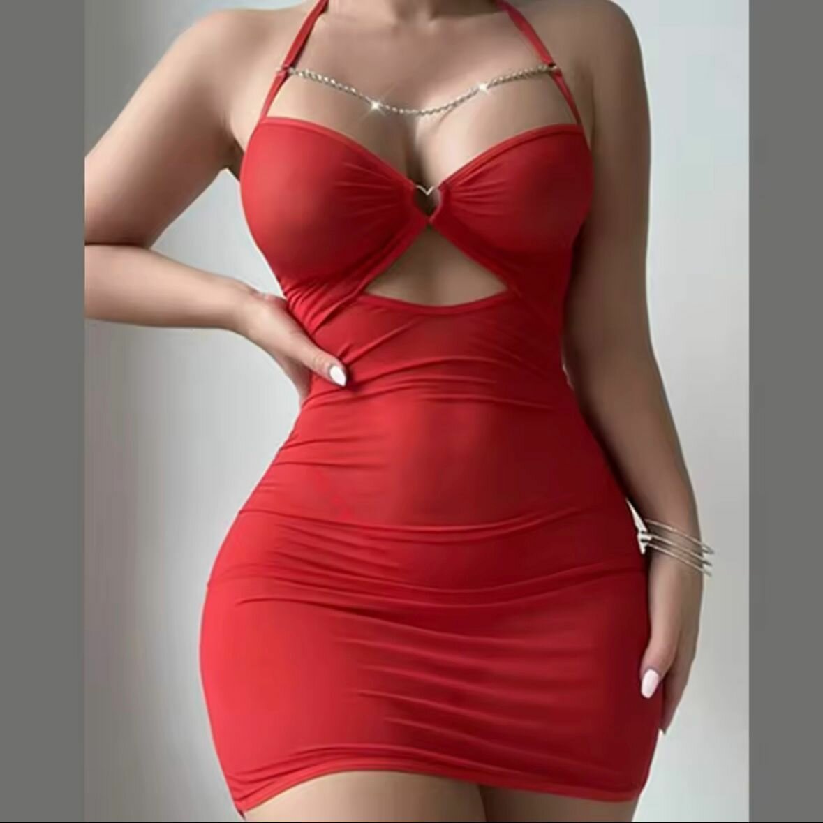 Robe Été Femme Sexy Découpée