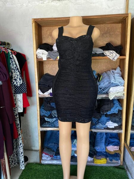 Beautiful and comfortable women's dress black