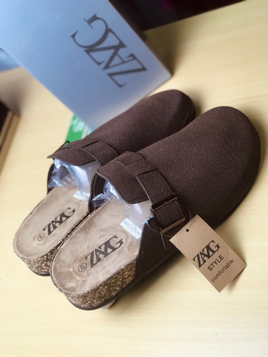 ZazG Suede Clogs