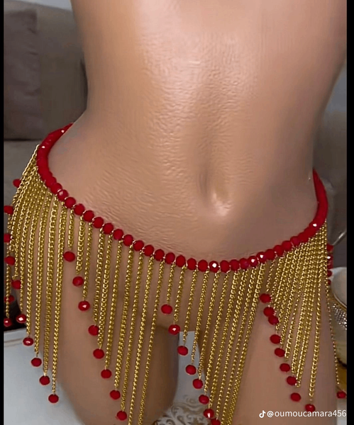 Ceinture Chaîne Ornée Élégante