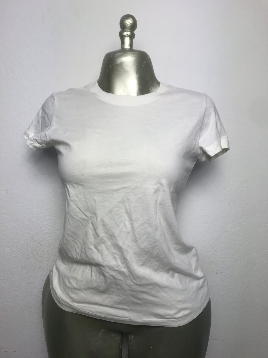 T-shirt blanc classique femme