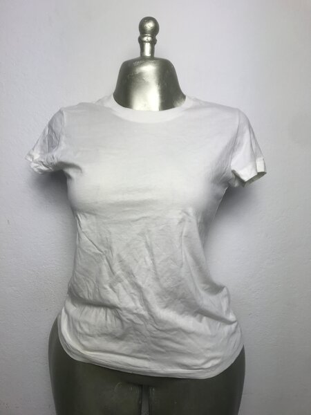 T-shirt blanc classique femme