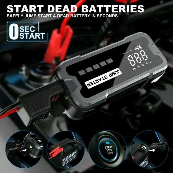 Démarreur de Batterie Portable Rapide