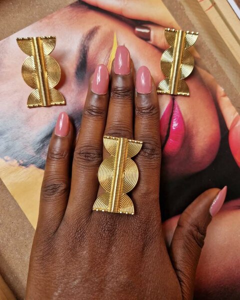 Ensemble Poids Baoulé