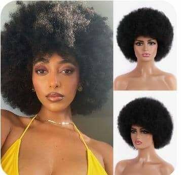 Perruque Afro naturelle