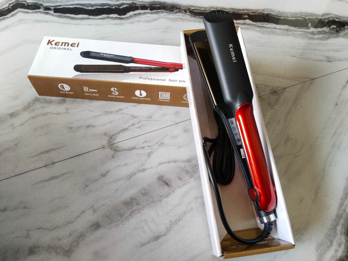 Kemei hair straightener
