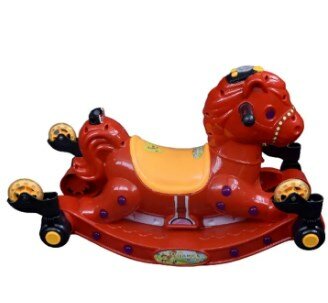 Baby Rocking & Riding Horse 100% Premium Plastic Quality ( 2 In 1 Ride On )