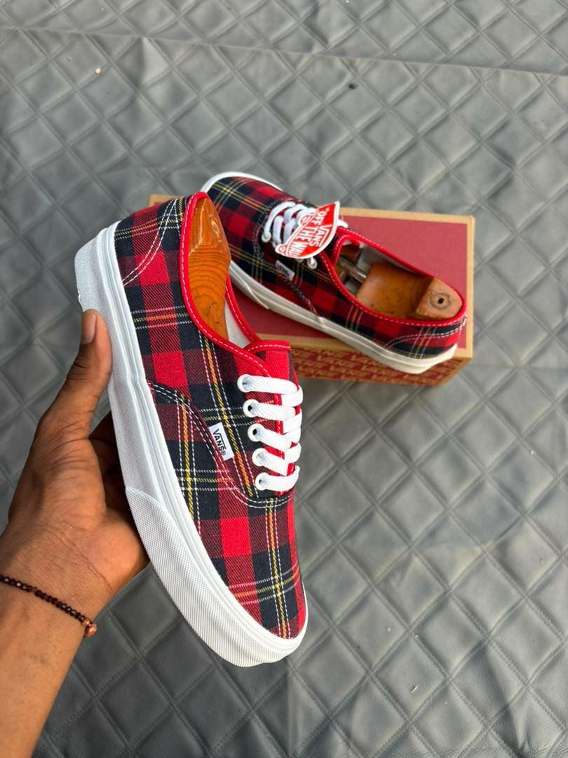 Vans Baskets Écossaises