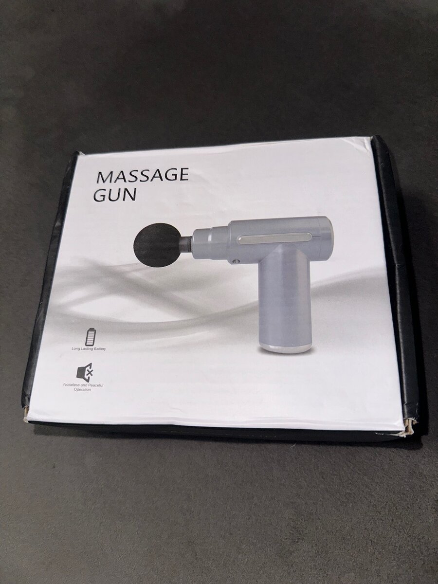 Rechargeable Electric Massage Gun With Replaceable Head