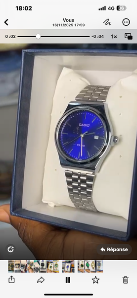 Montre Casio Acier Inoxydable