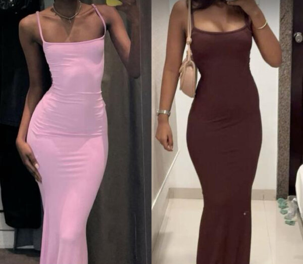 Robe longue moulante élégante