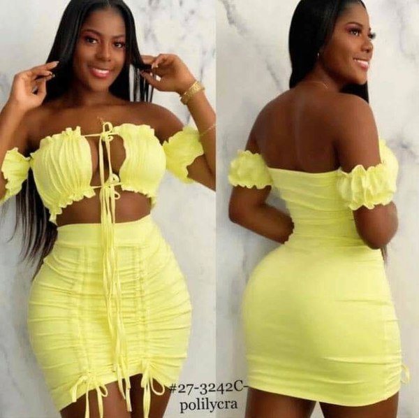 Ensemble Jupe Élastique Femme