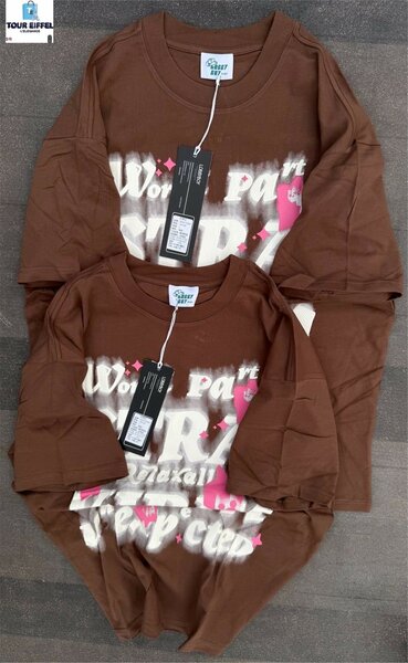 Ensemble T-shirts Famille Marron