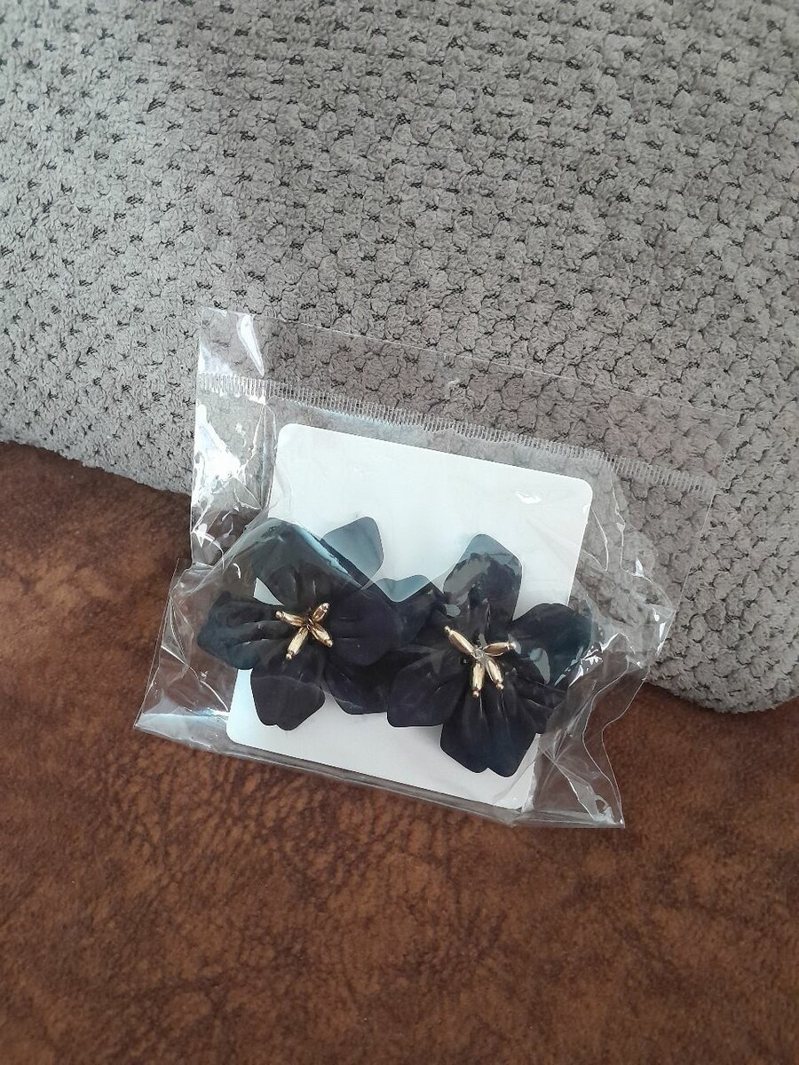 Boucles d'oreilles fleuries