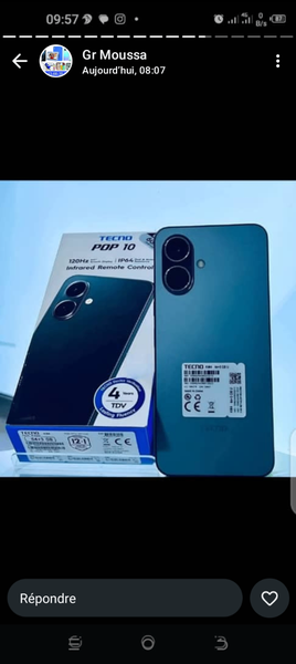 Tecno pop 10