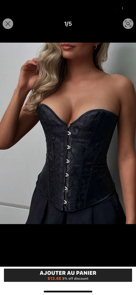 Corset féminin élégant