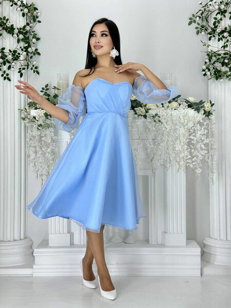 Органза платье 42-44р