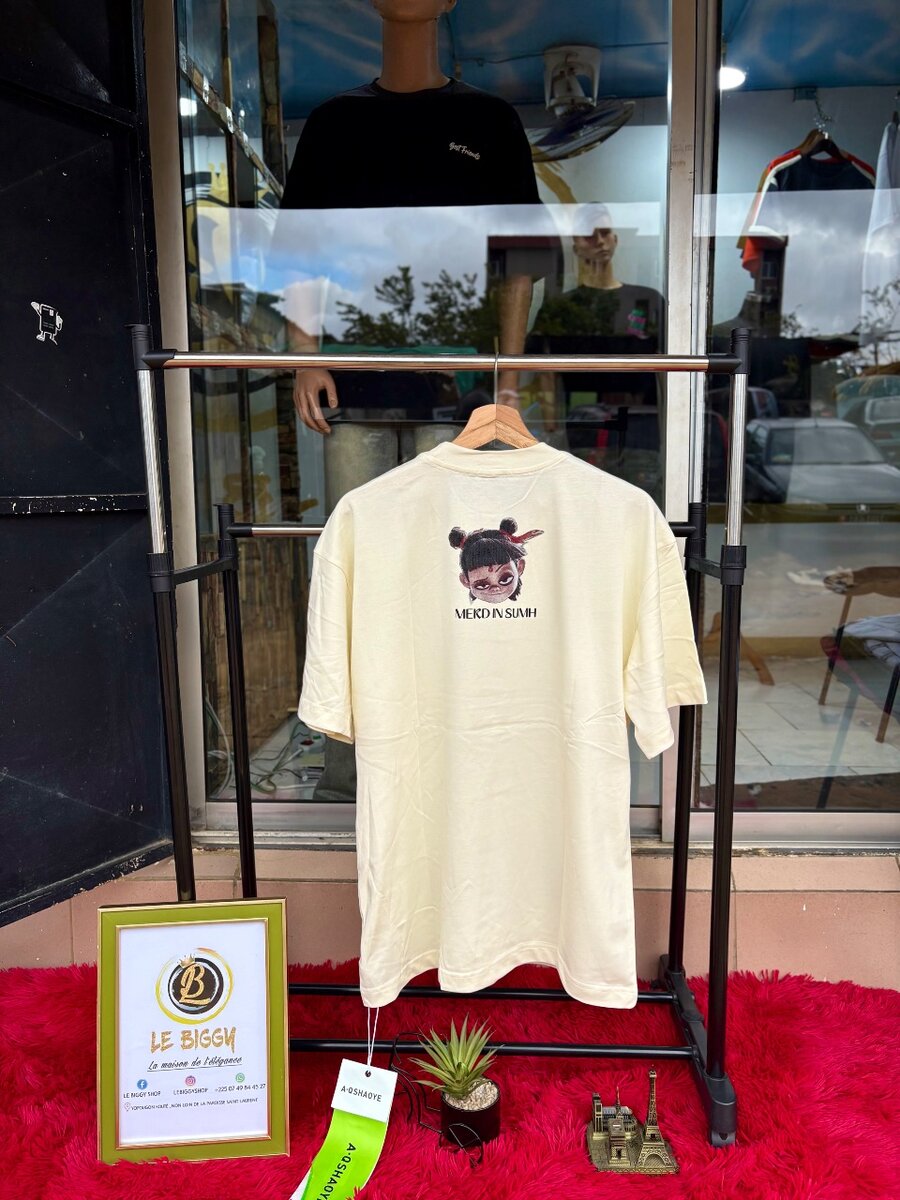 T-shirt à imprimé graphique unique