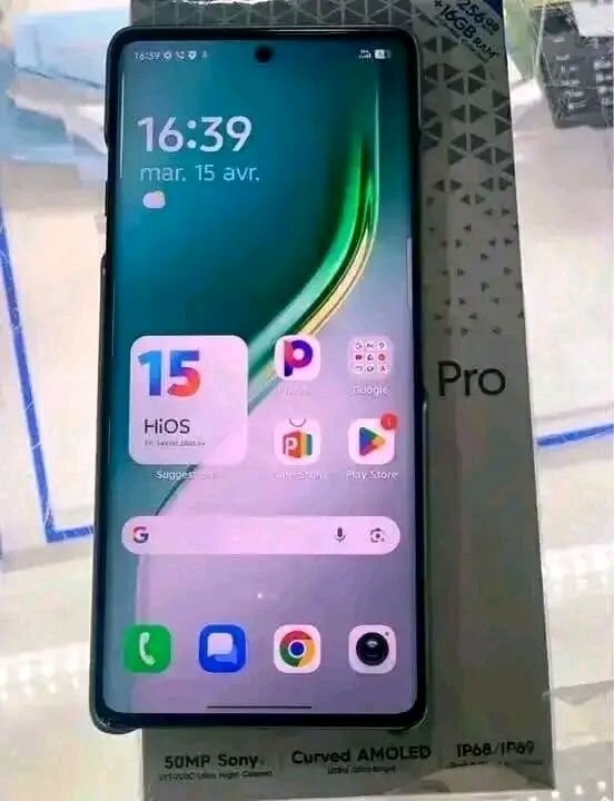 Smartphone Pro avec écran AMOLED