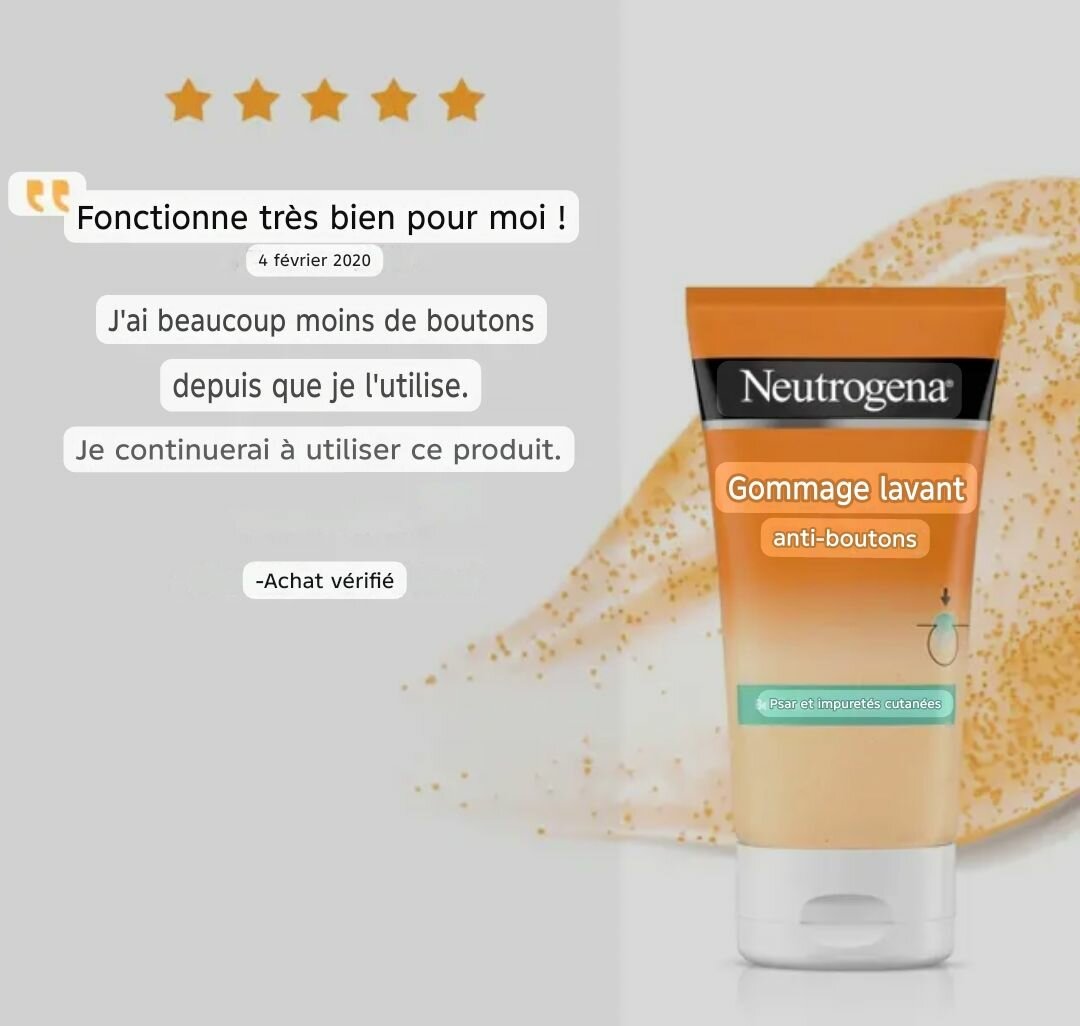 Gommage Visage Anti-Boutons