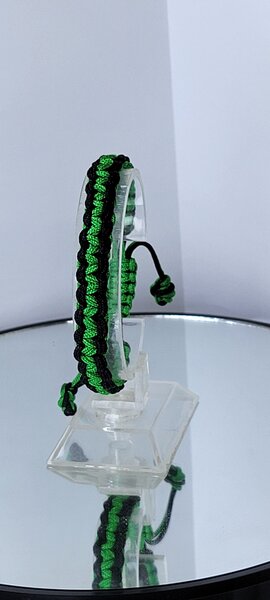 Bracelet en corde tressée