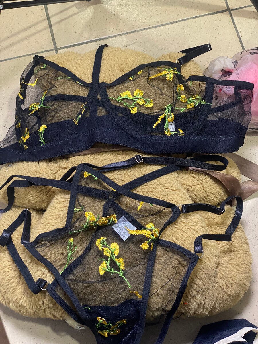 Ensemble lingerie délicate femme