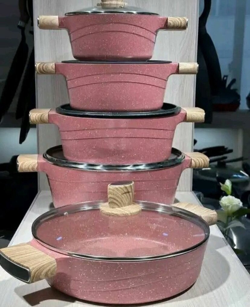 12 pcs nonstick cookware set