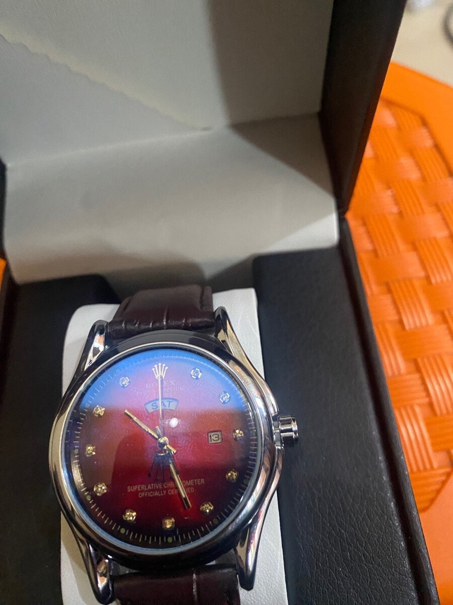 Rolex watches and Casio watches