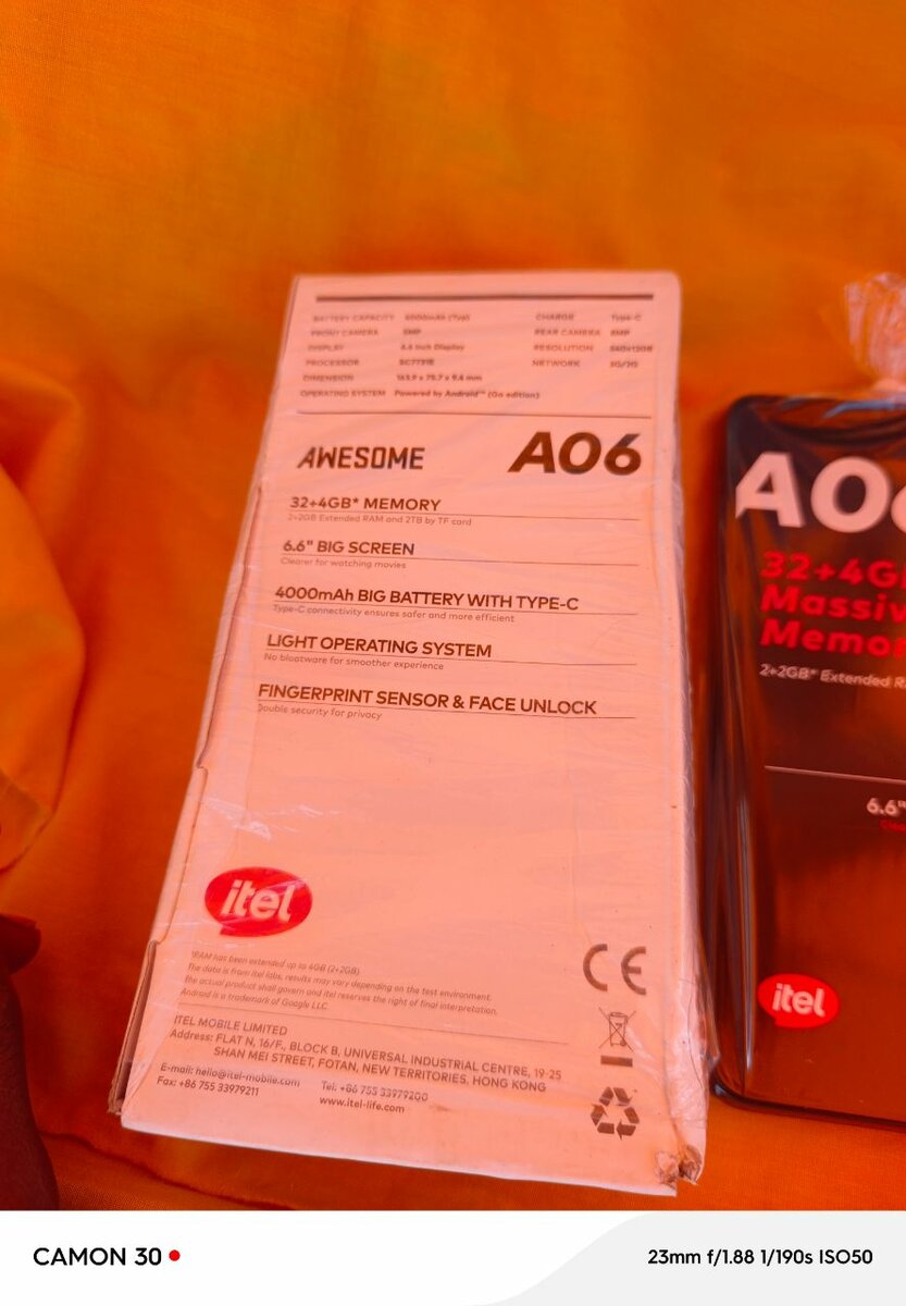 Itel A06