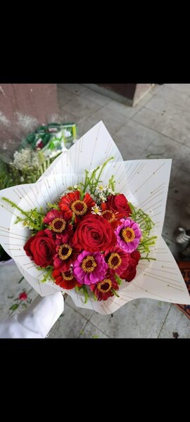 Bouquet de fleurs coloré