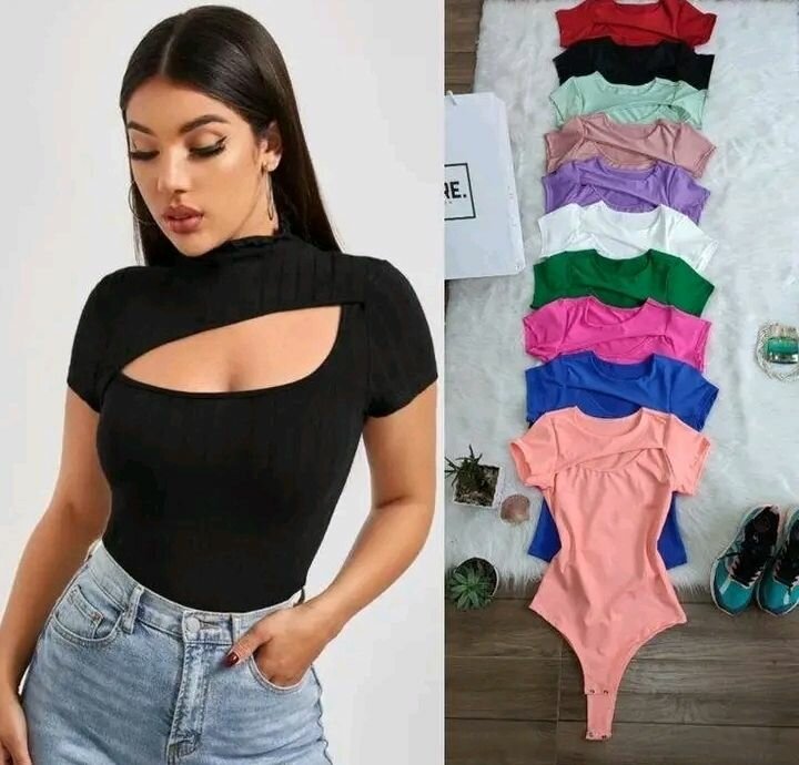 Body femme style découpé