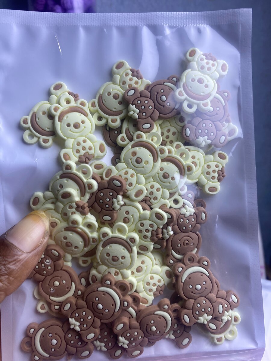 Perles en silicone pour fillet